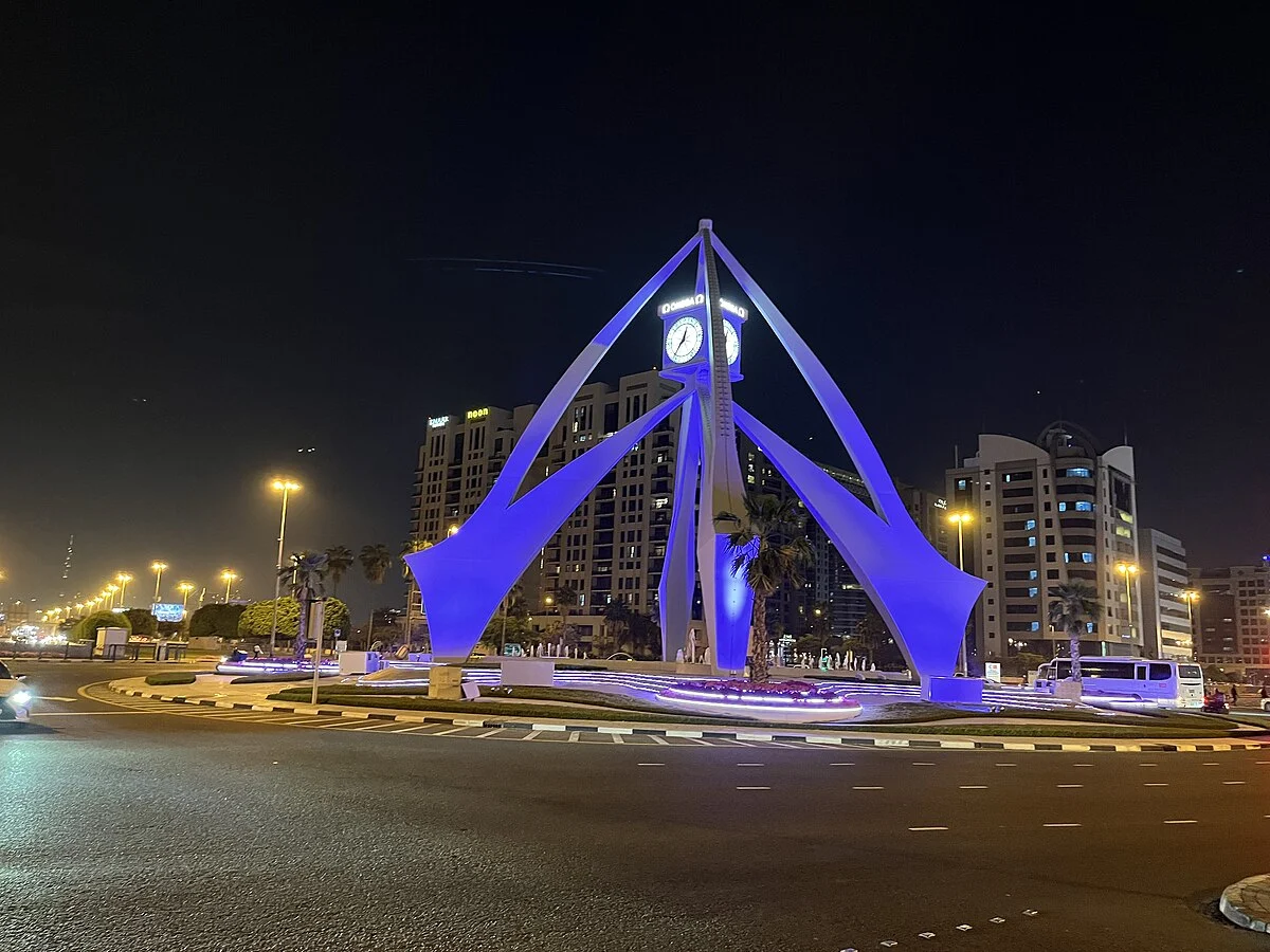 Der Uhrturm von Deira