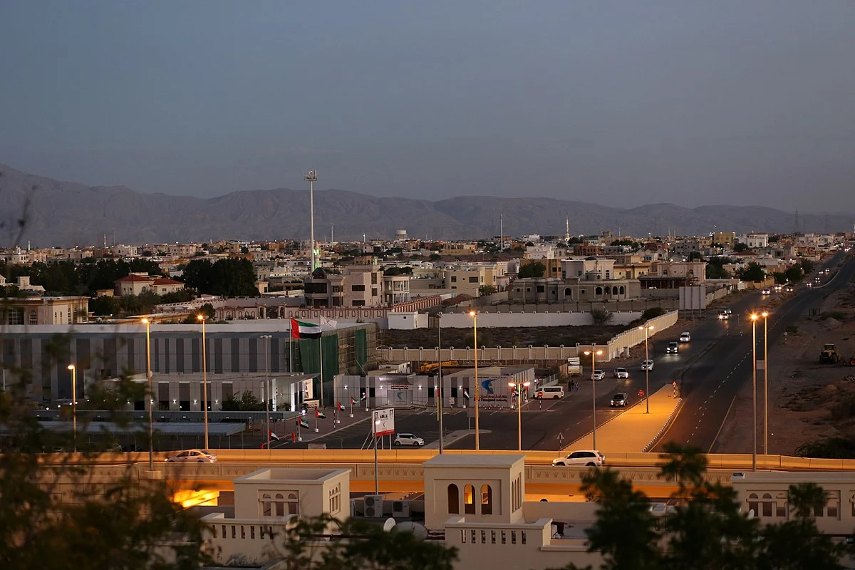 Ra’s al-Chaima am Abend