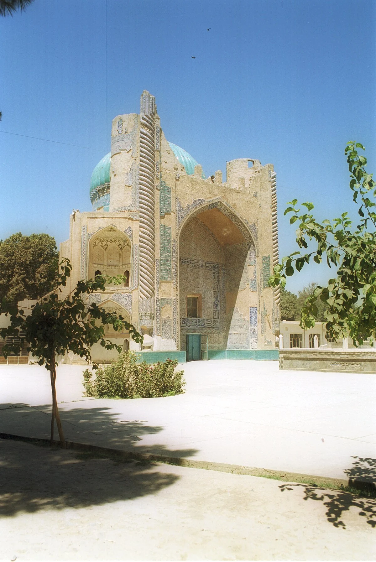 Die Grüne Moschee in Balch aus dem 15.