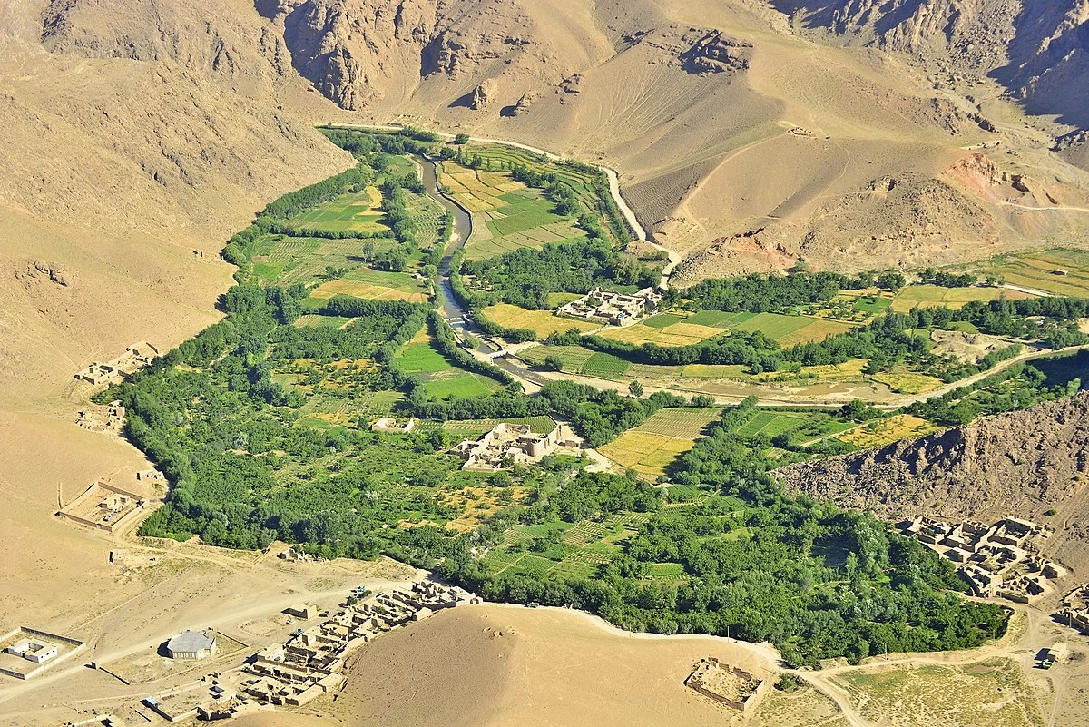 Dorf bei Ghazni