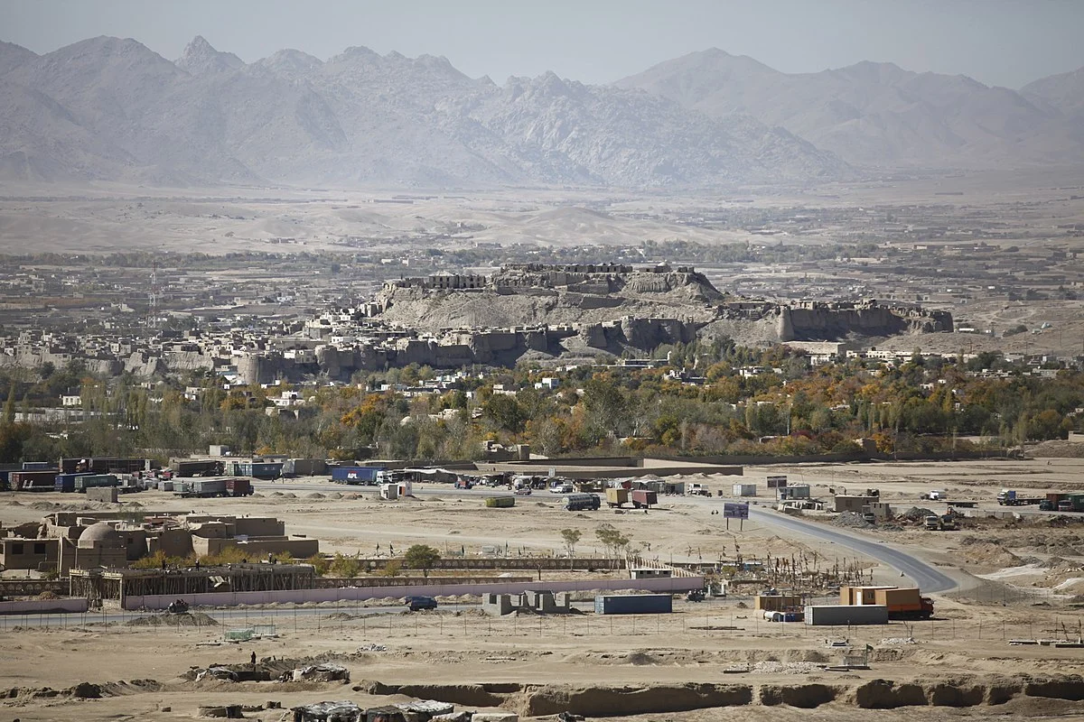 Die Zitadelle von Ghazni