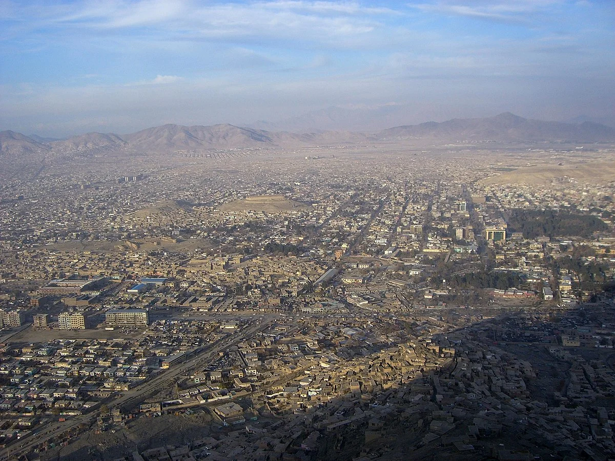 Blick vom TV-Hill auf Kabul, Afghanistan