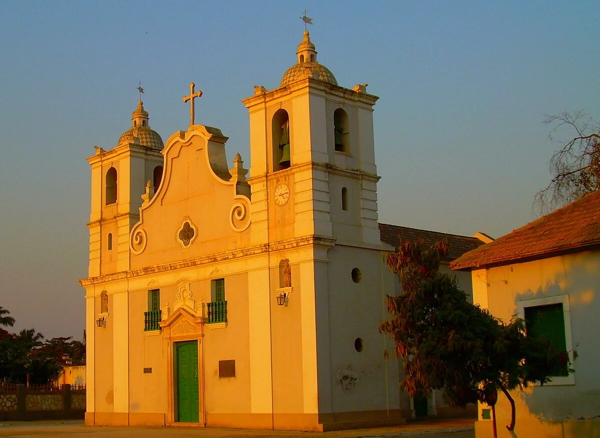 Alte portugiesische Kirche in Benguela