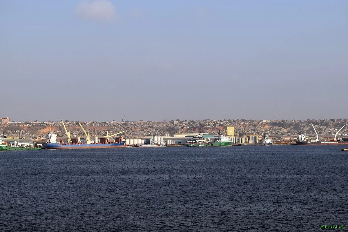 Die Bucht von Luanda