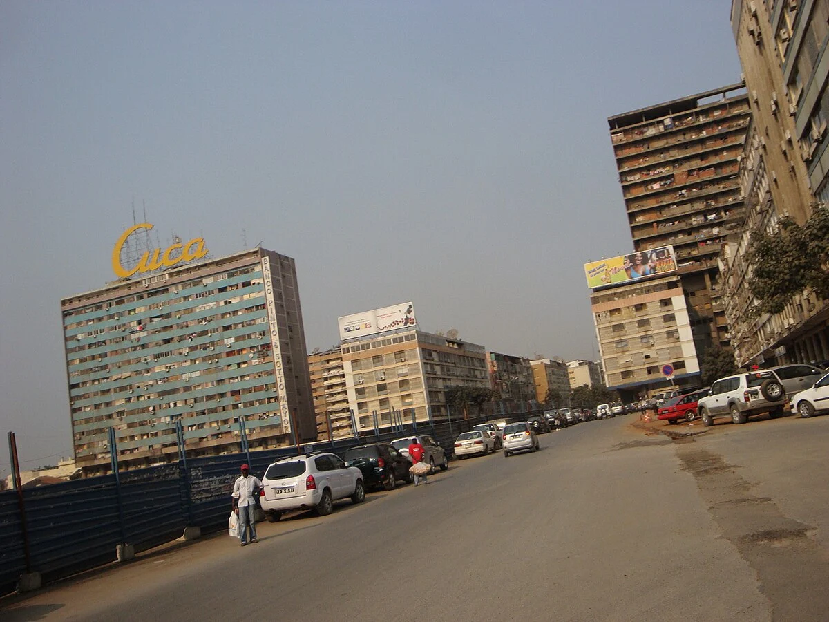 Das Zentrum von Luanda