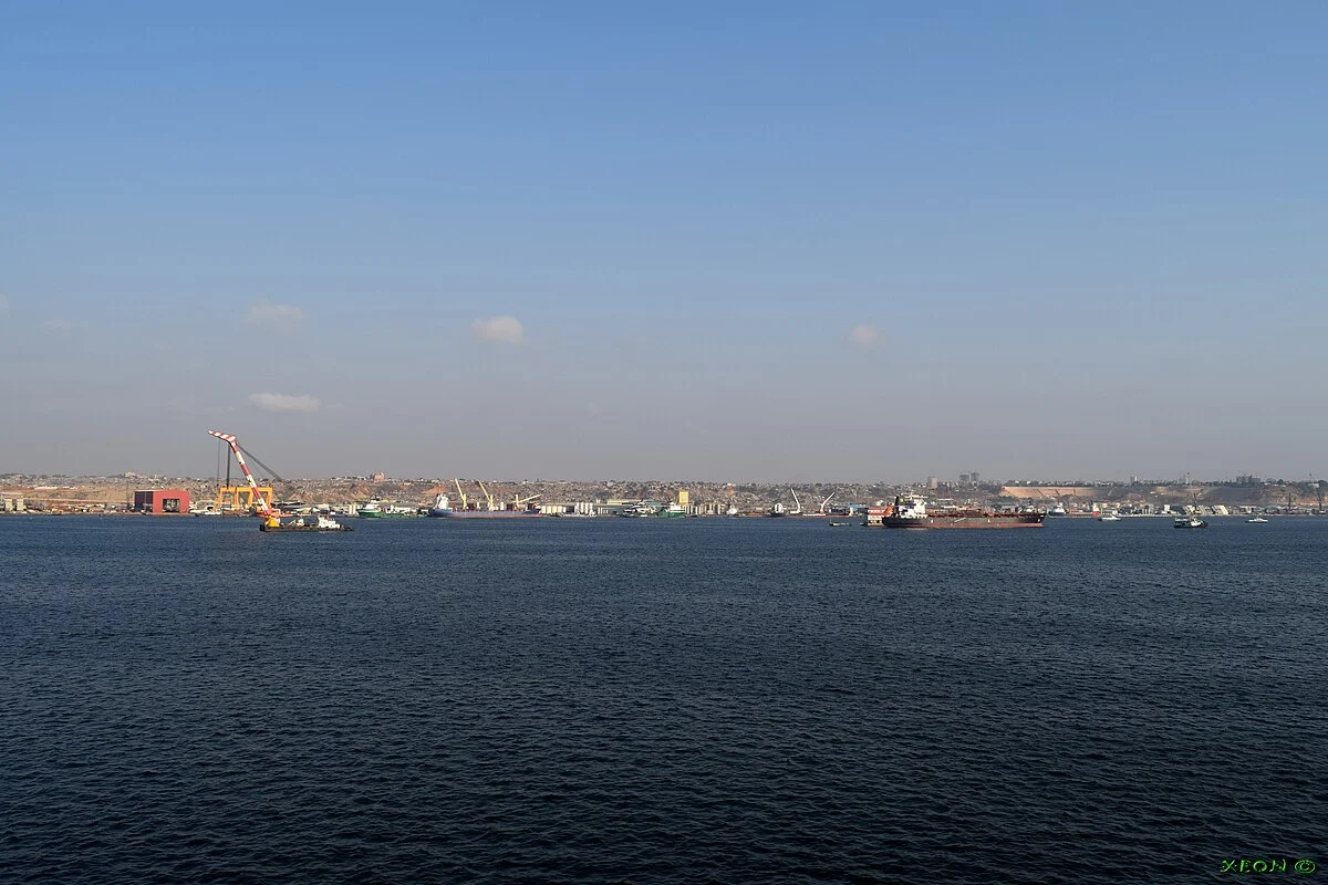 Die Bucht von Luanda