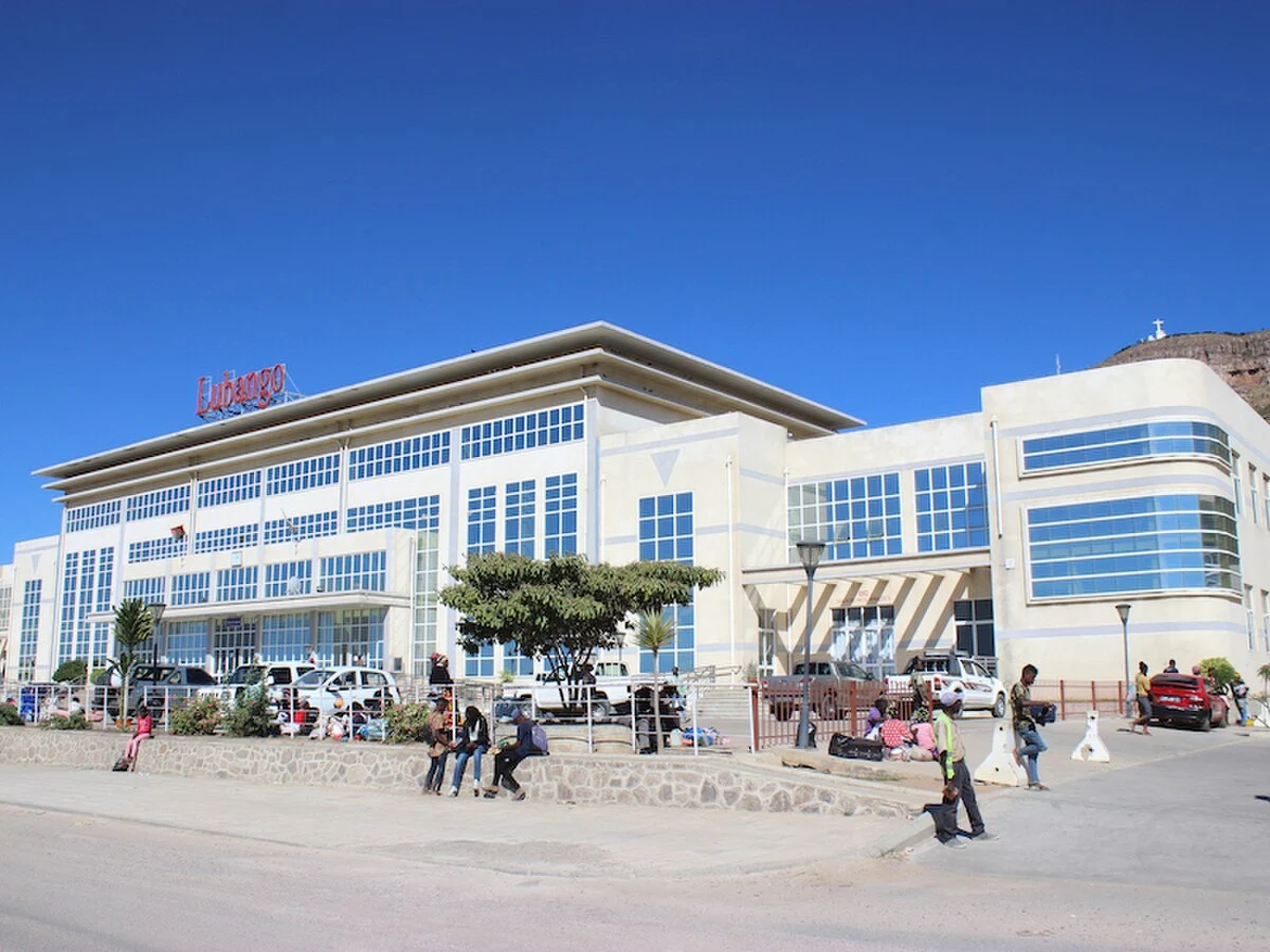 Der Bahnhof von Lubango