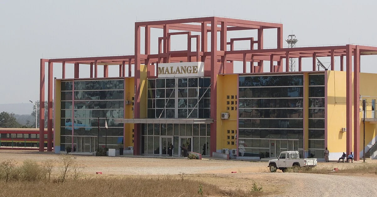 Neuer Bahnhof von Malanje