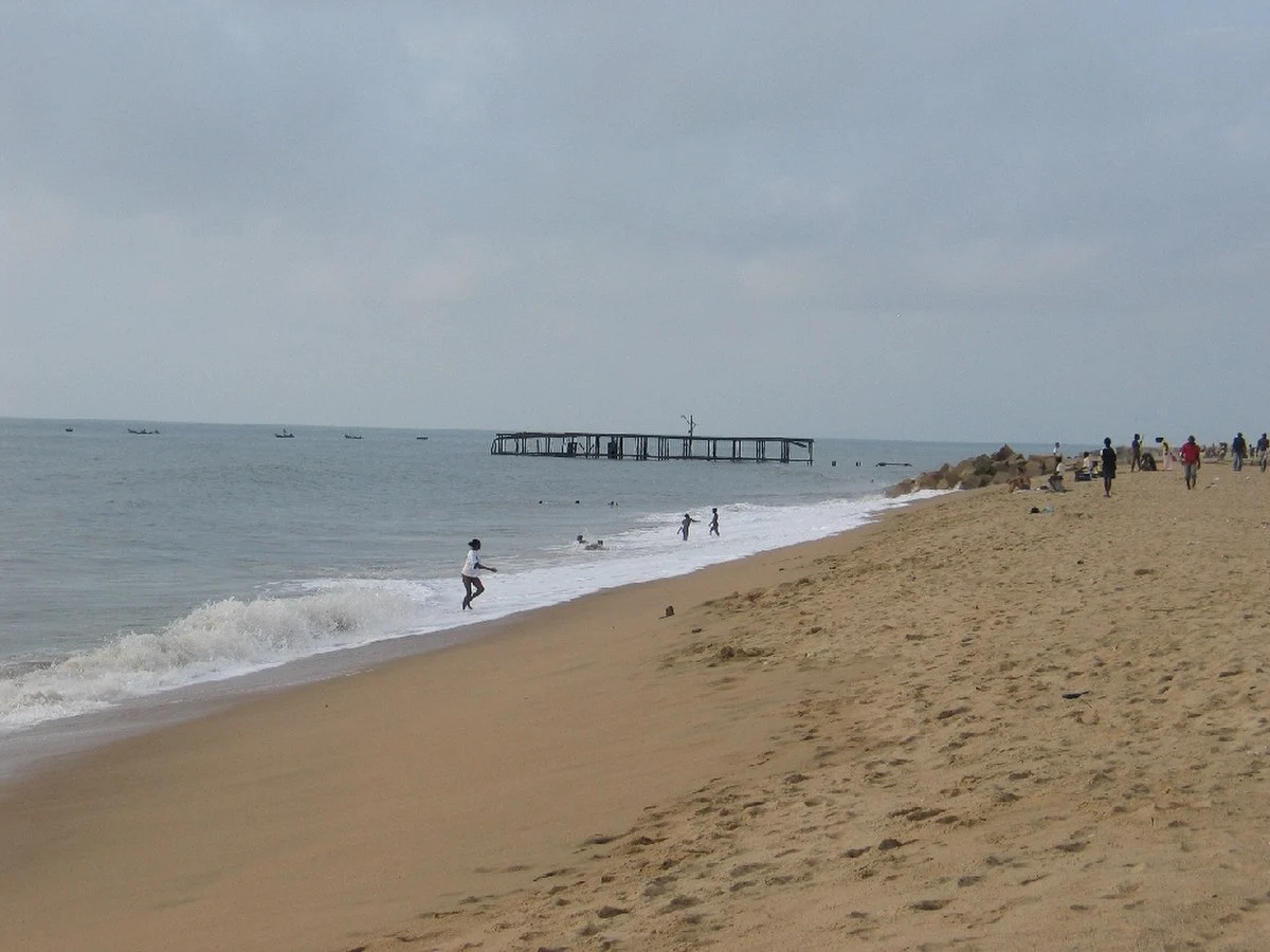 Strand bei Sumbe, Hauptstadt der Provinz Cuanza Sul in Angola