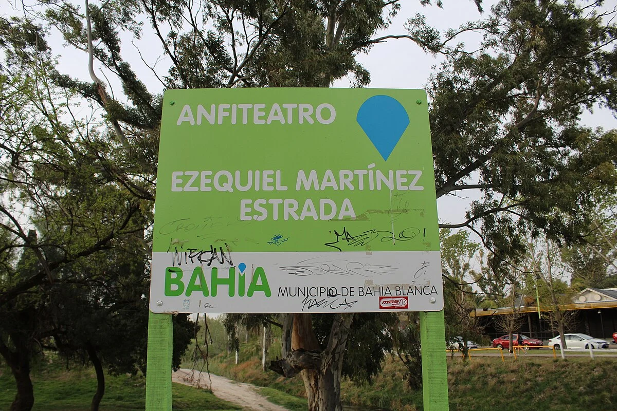 Amphitheater am Arroyo Napostá Grande