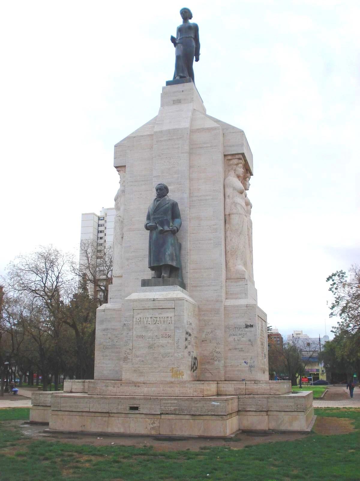 Denkmal für Bernardino Rivadavia in Bahía Blanca