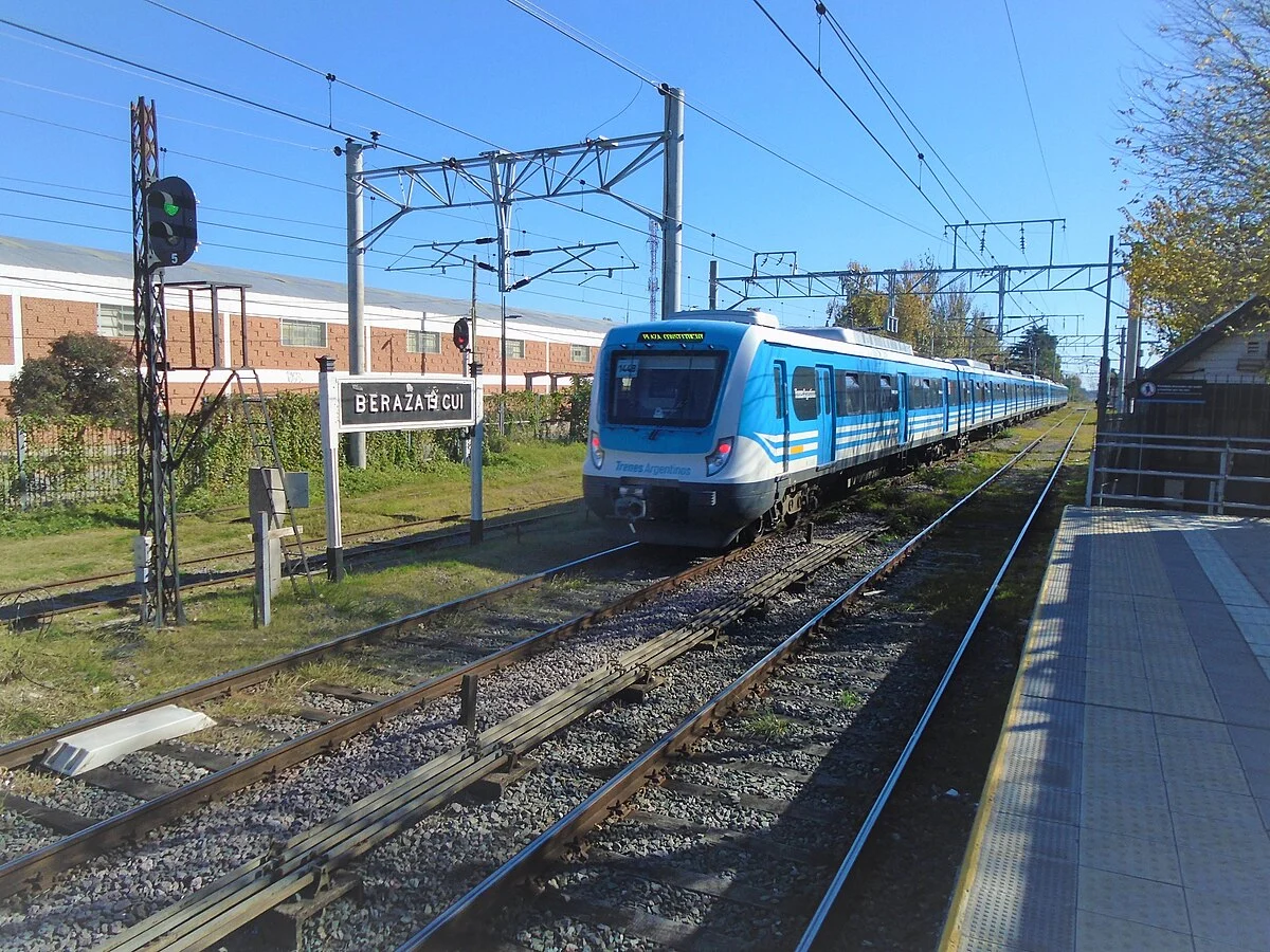 Der Bahnhof Berazategui