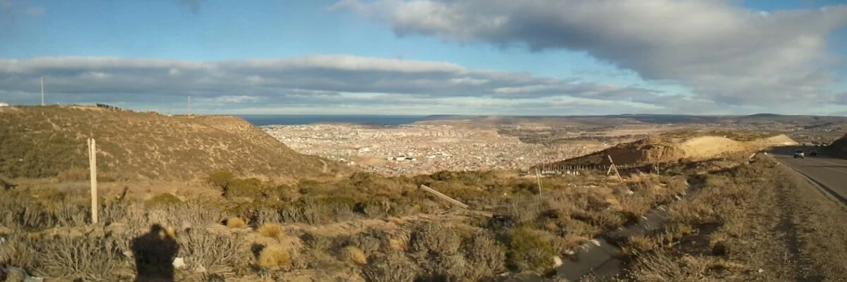 Panorama von Comodoro Rivadavia