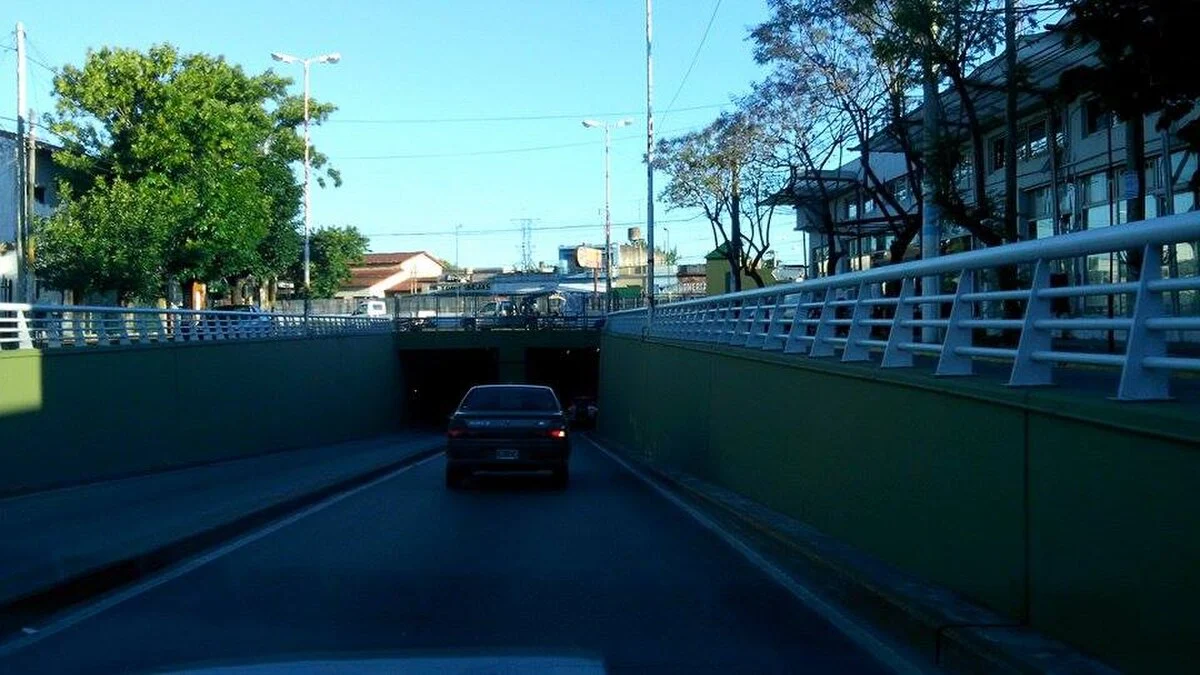 Der Tunnel der Avenida Ratti in Ituzaingó