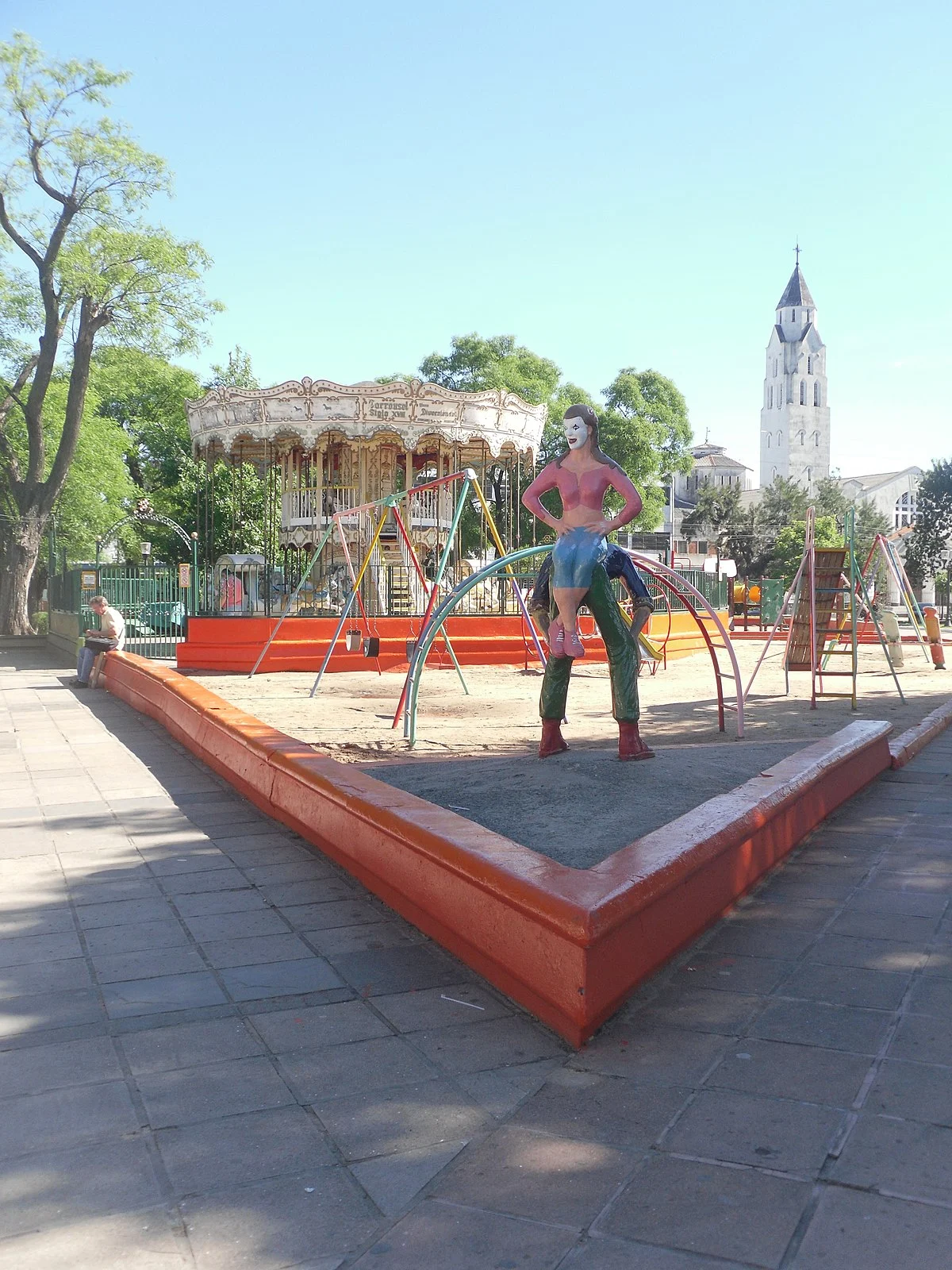 Der Hauptplatz von Ituzaingó