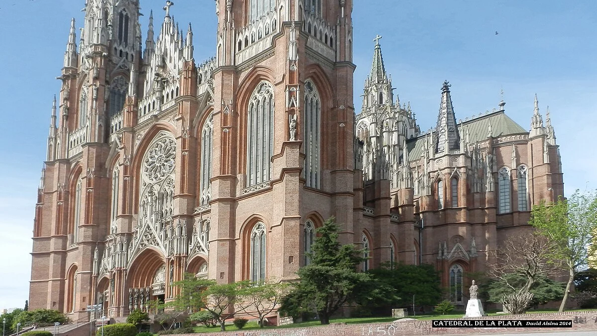 Die Kathedrale von La Plata