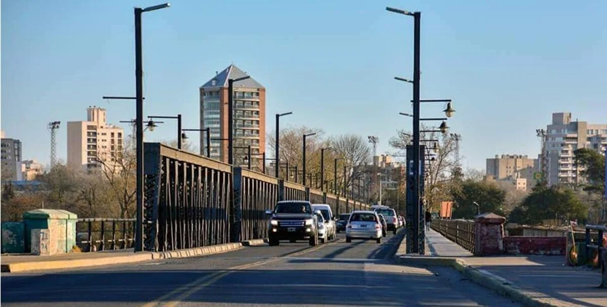Río Cuarto, gesehen von der Brücke Avenida España