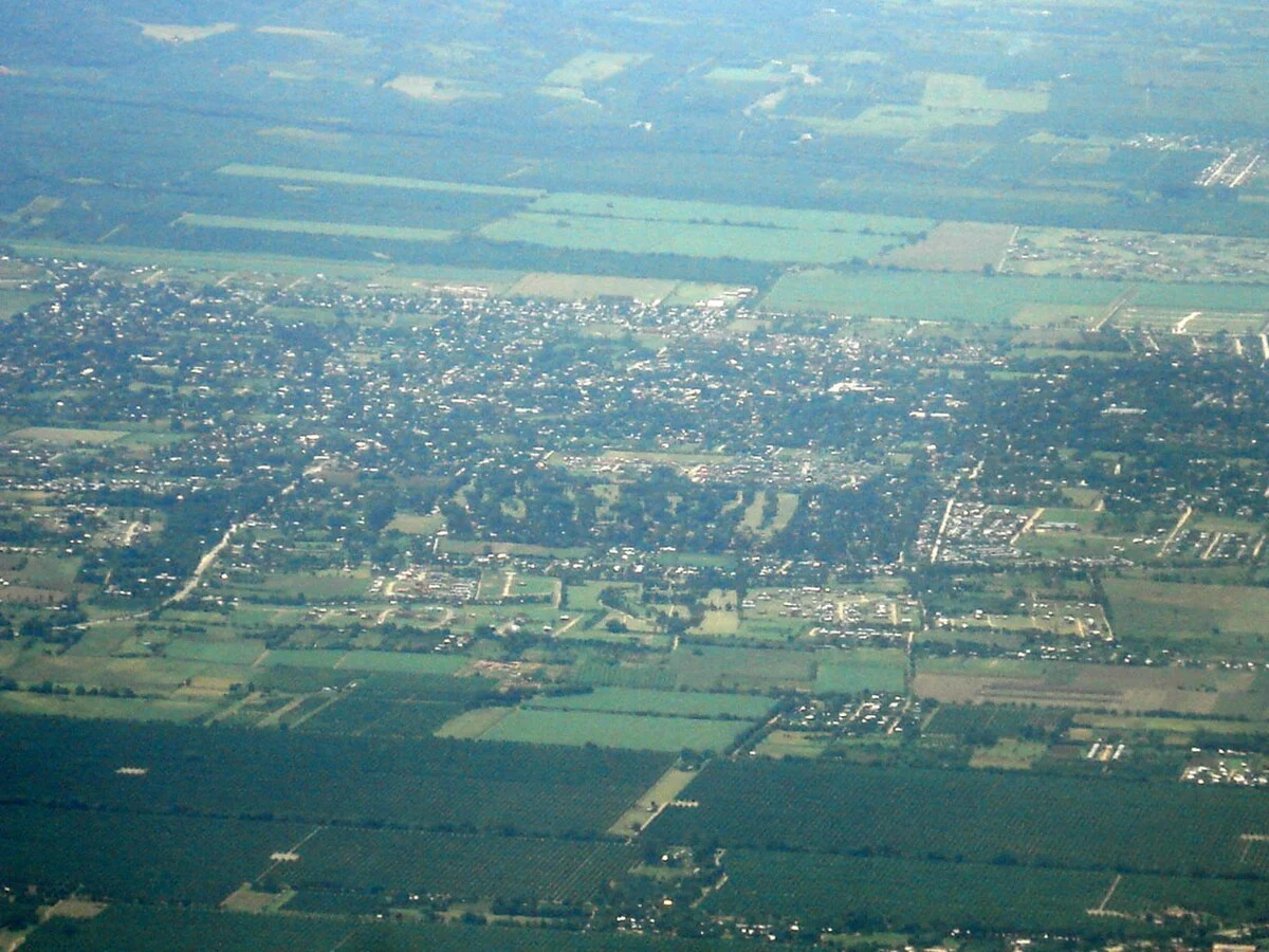 Yerba Buena bei Tucumán aus der Luft
