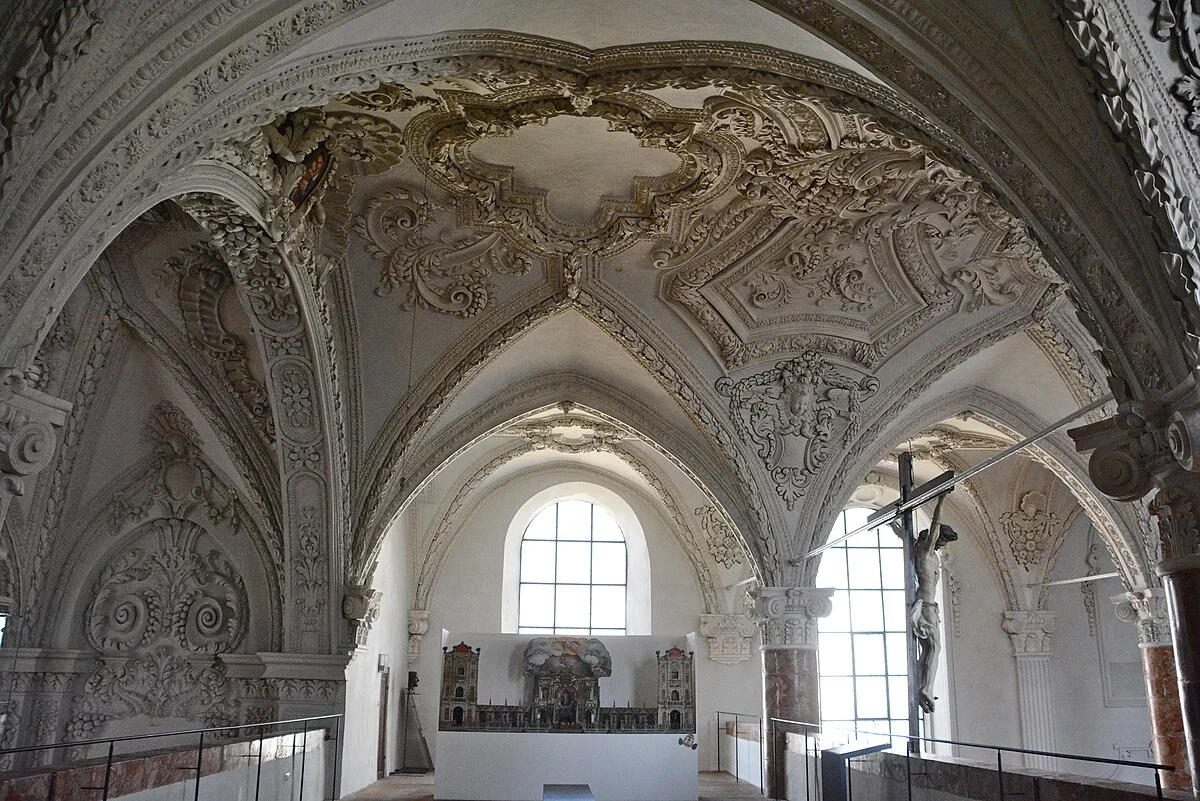 Hofkirche, Innsbruck, auf der vorderen Empore