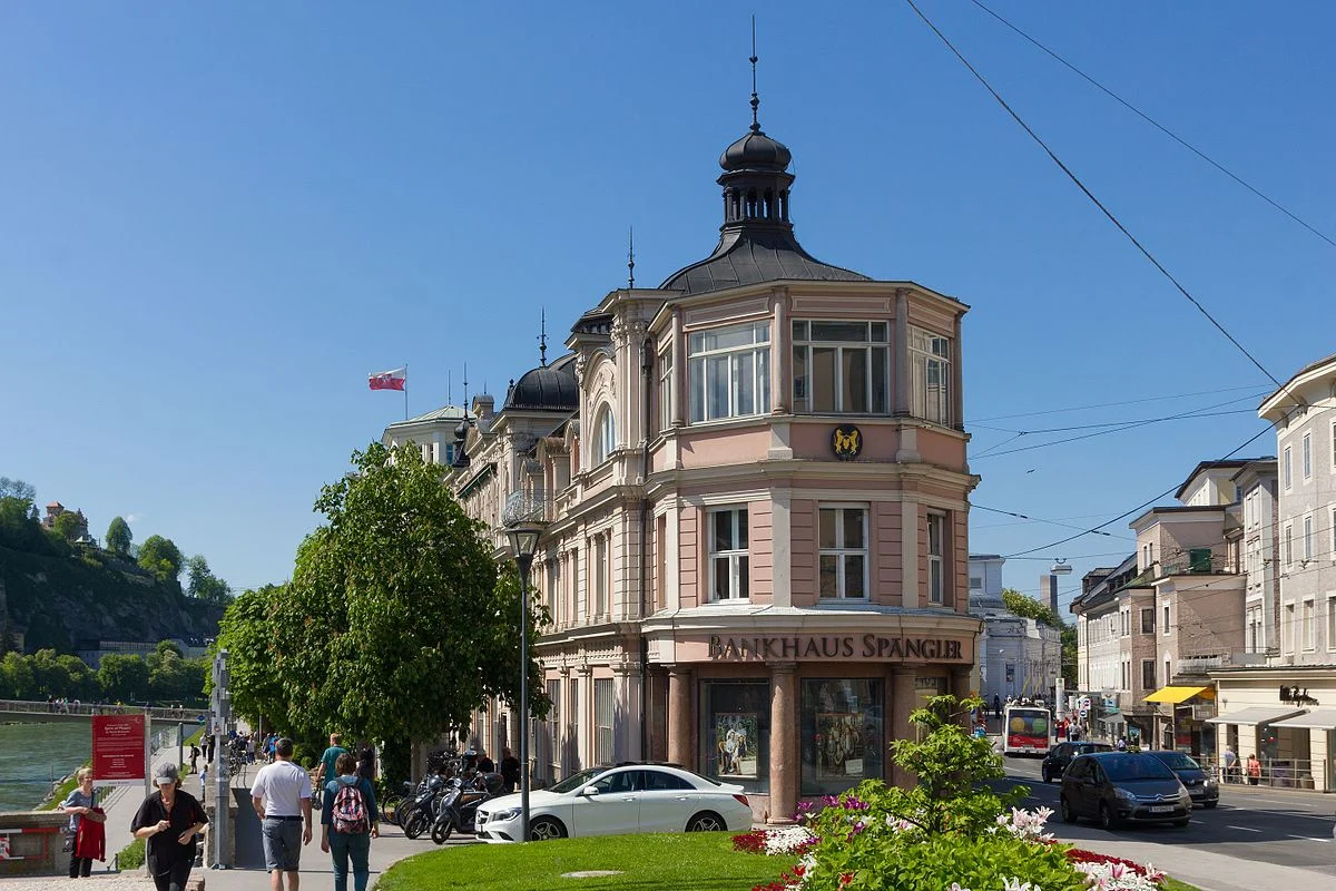 Haus in der Schwarzstraße in Salzburg