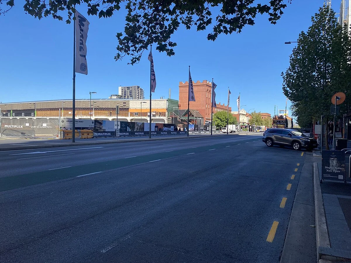 Die Grote Street am Victoria Square