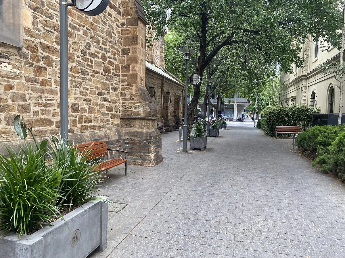 Die Paul Kelly Lane in Adelaide