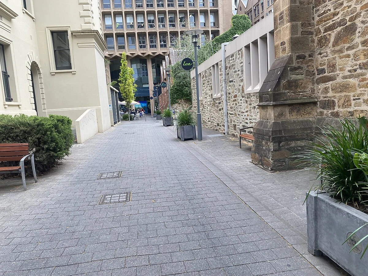 Die Paul Kelly Lane in Adelaide