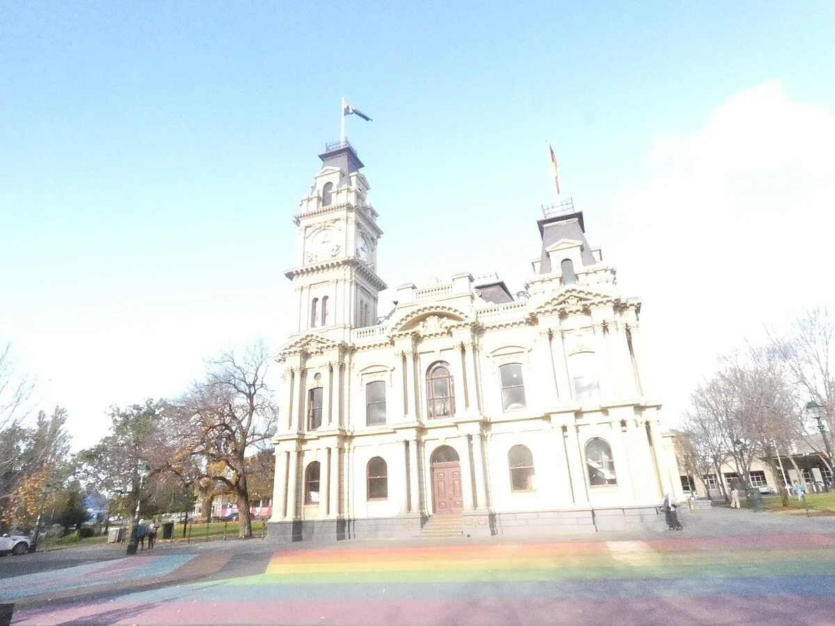 Das Rathaus von Bendigo