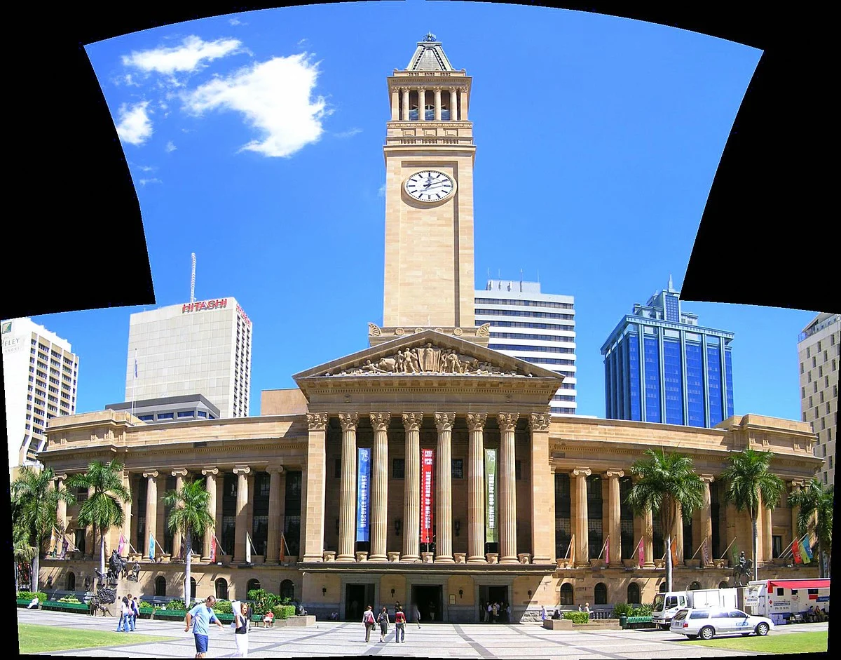 Das Rathaus von Brisbane