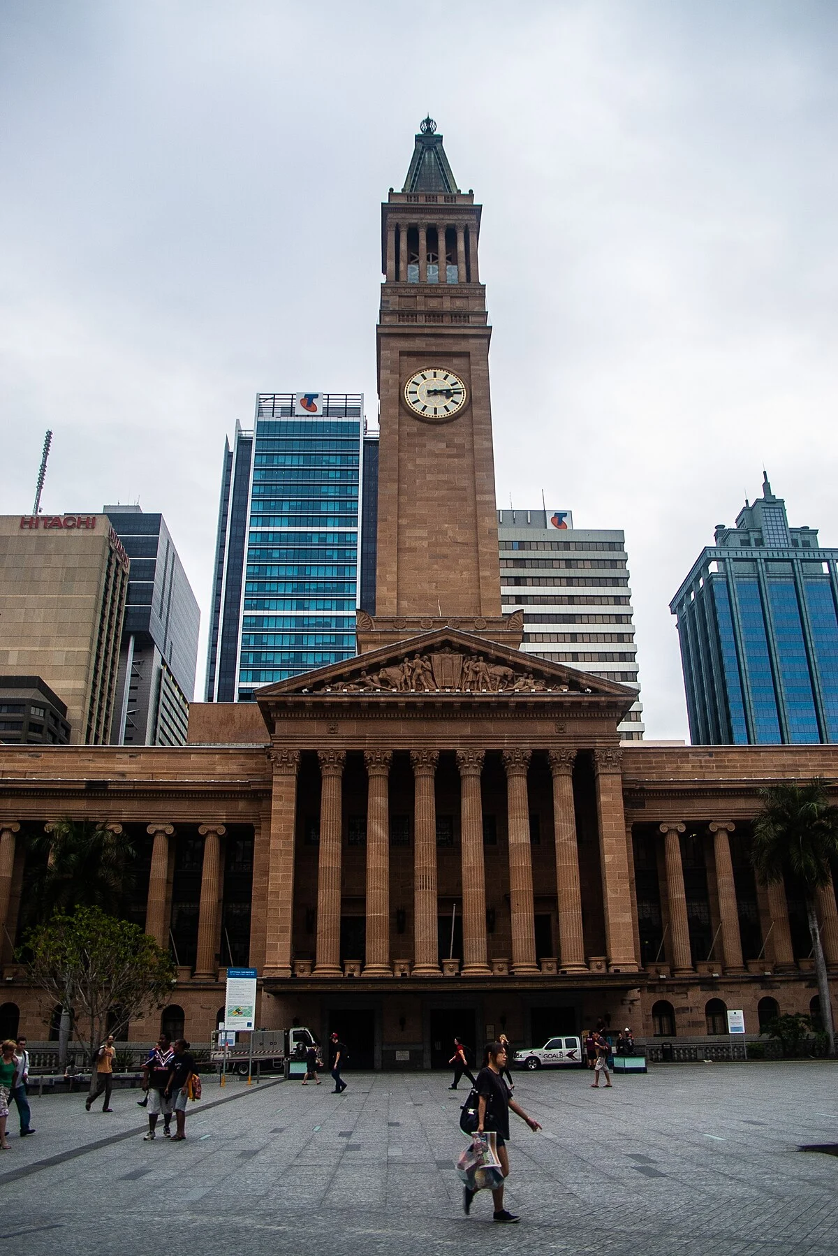 Das Rathaus von Brisbane