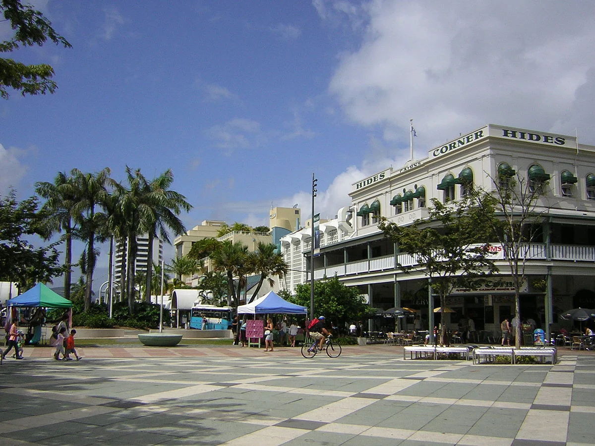 Das Zentrum von Cairns