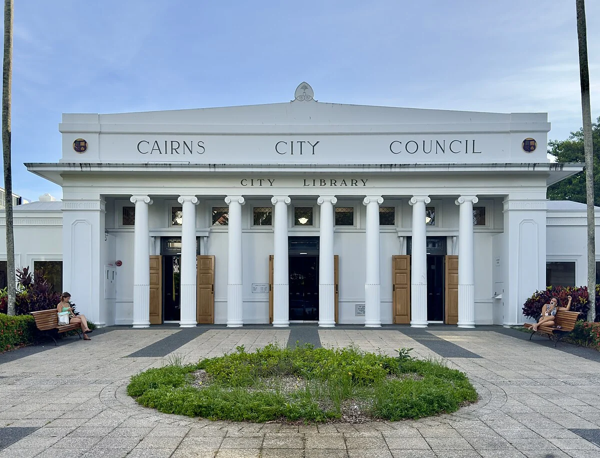 Die Stadtbibliothek von Cairns
