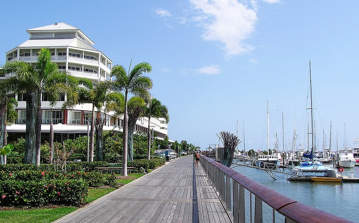 Der Hafen von Cairns