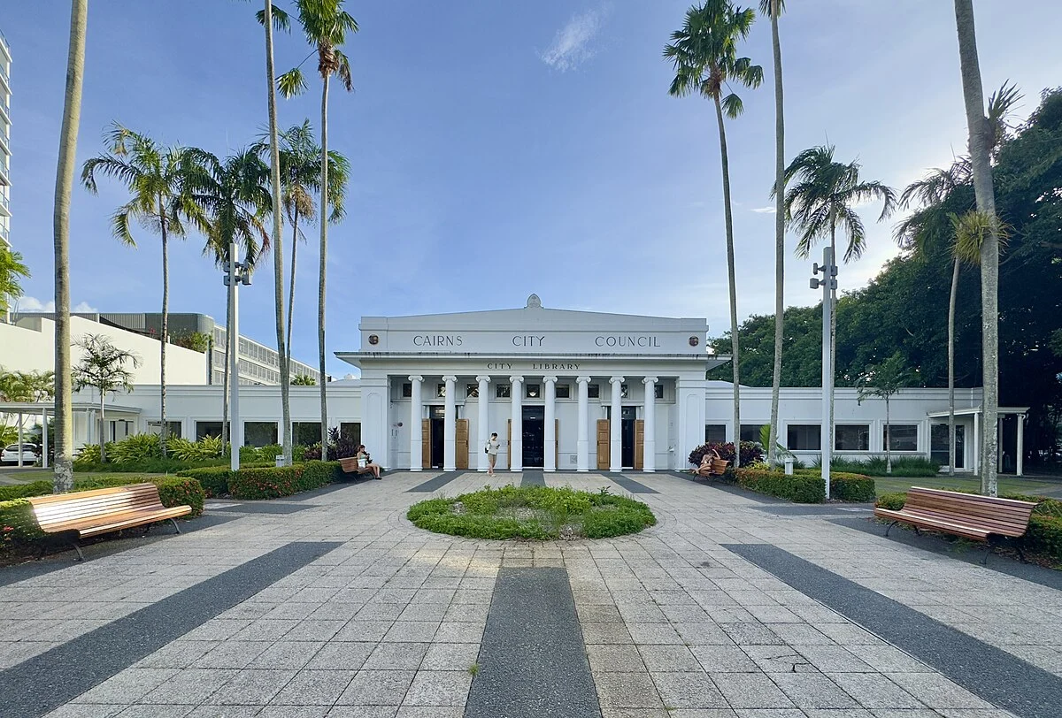 Die Stadtbibliothek von Cairns