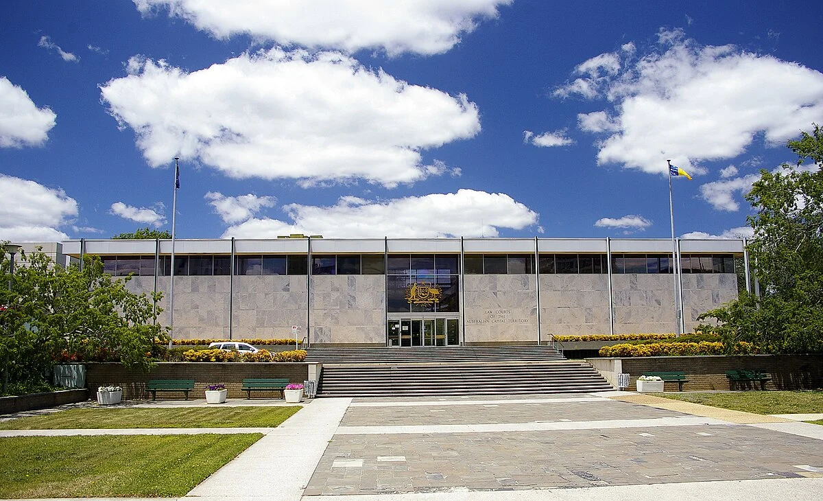 Das Gerichtsgebäude des Australian Capital Territory in Canberra