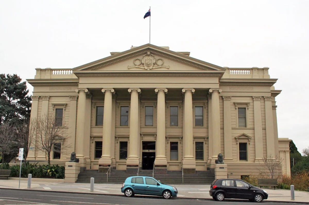 Das Rathaus von Geelong