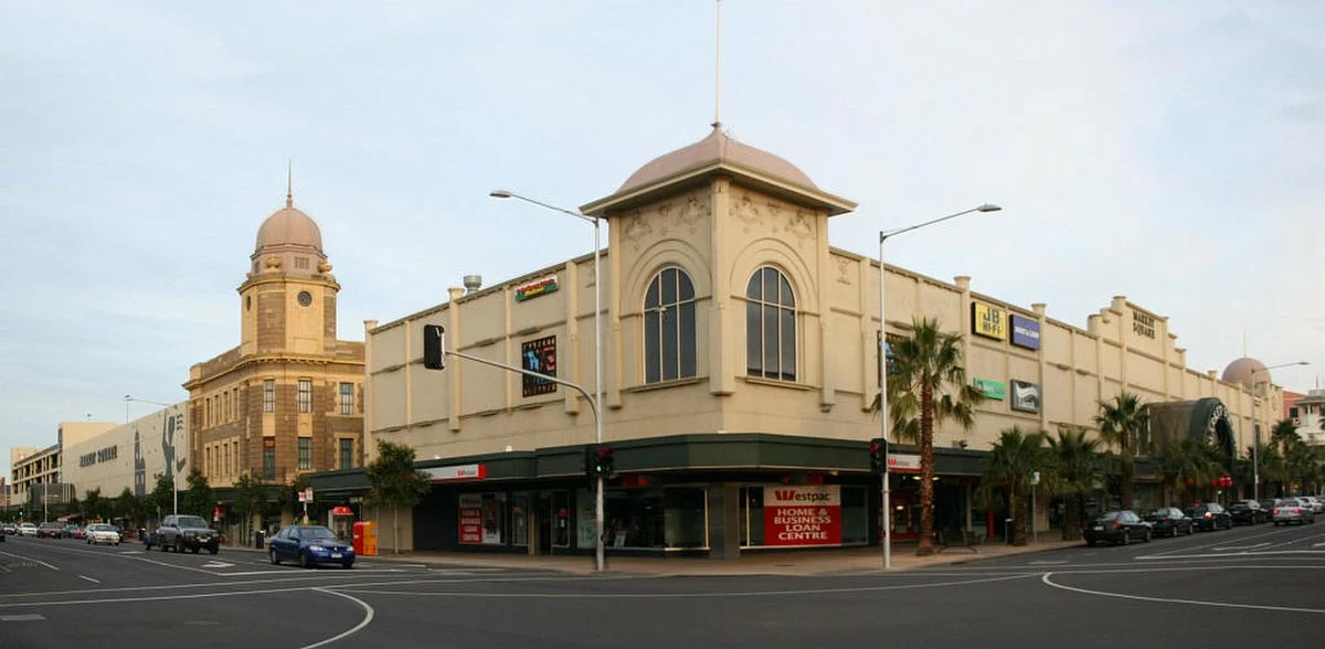 Das Einkaufszentrum Market Square in Geelong