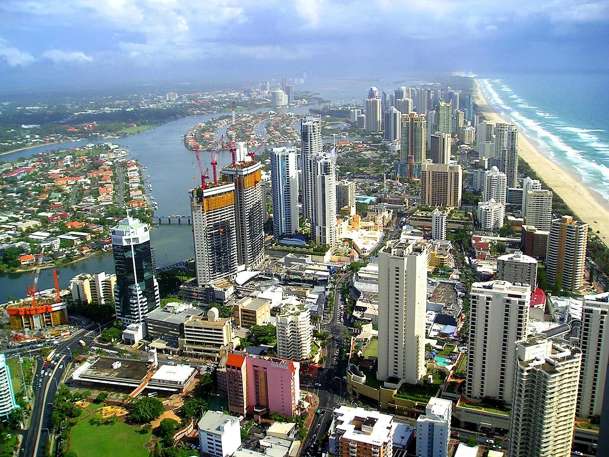 Blick vom Q1 über Surfers Paradise