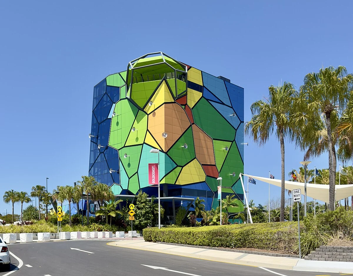 Das Kulturzentrum Home of the Arts an der Gold Coast