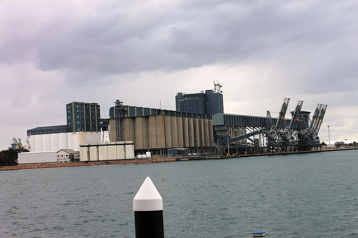 Der Hafen von Newcastle