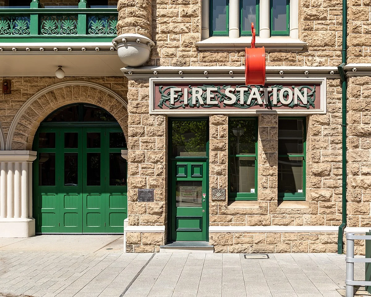 Perth Central Fire Station, Perth, Western Australia, Australien