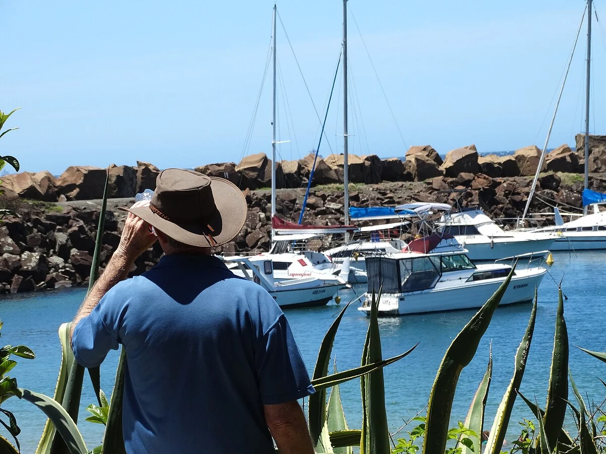 Die Uferpromenade von Wollongong