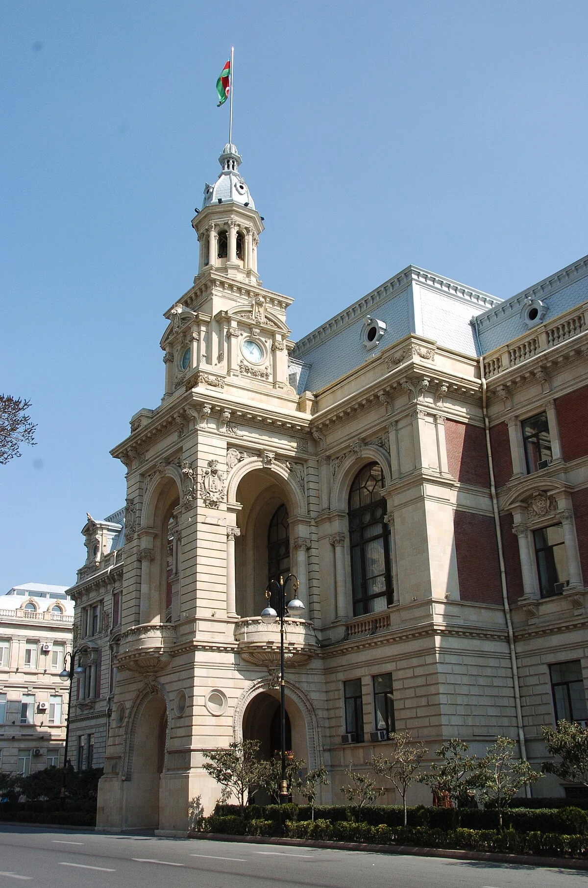 Der Bezirk Səbail in Baku