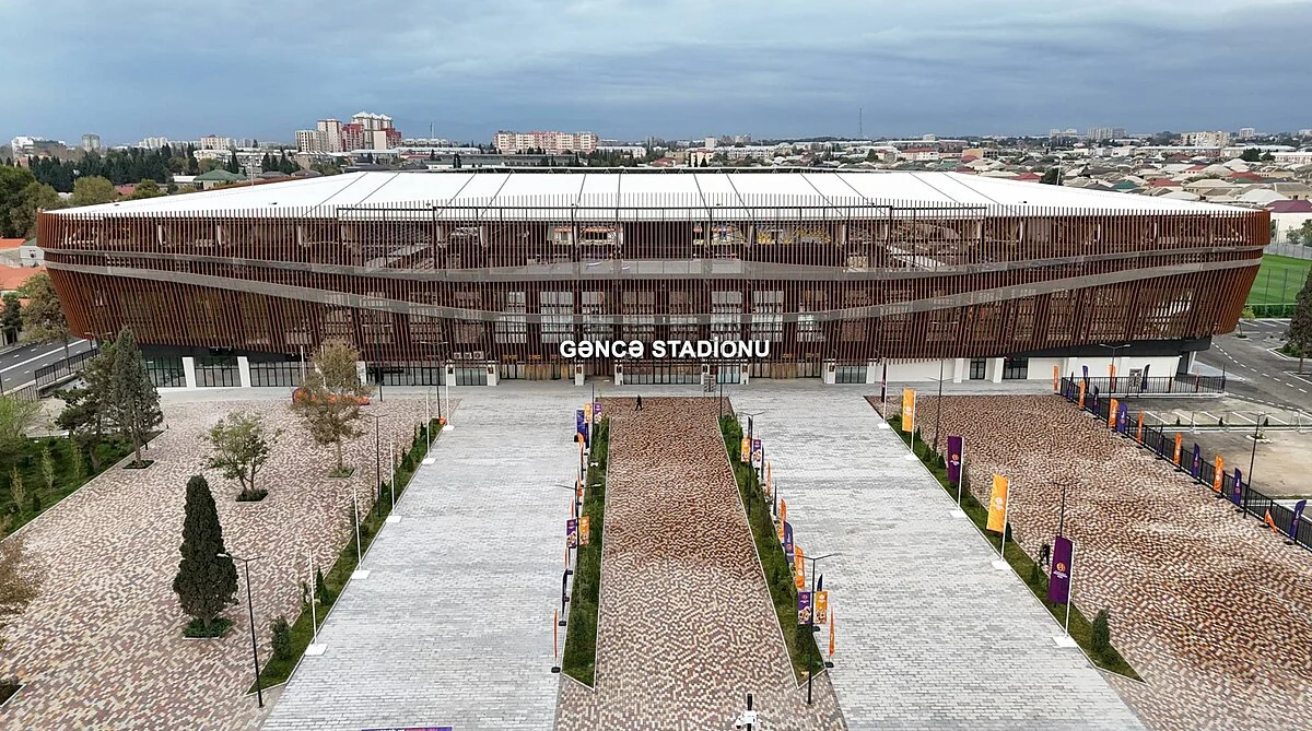 Das Stadion von Gəncə