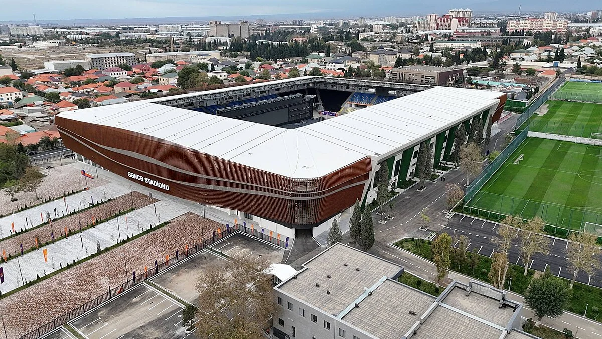 Das Stadion von Gəncə