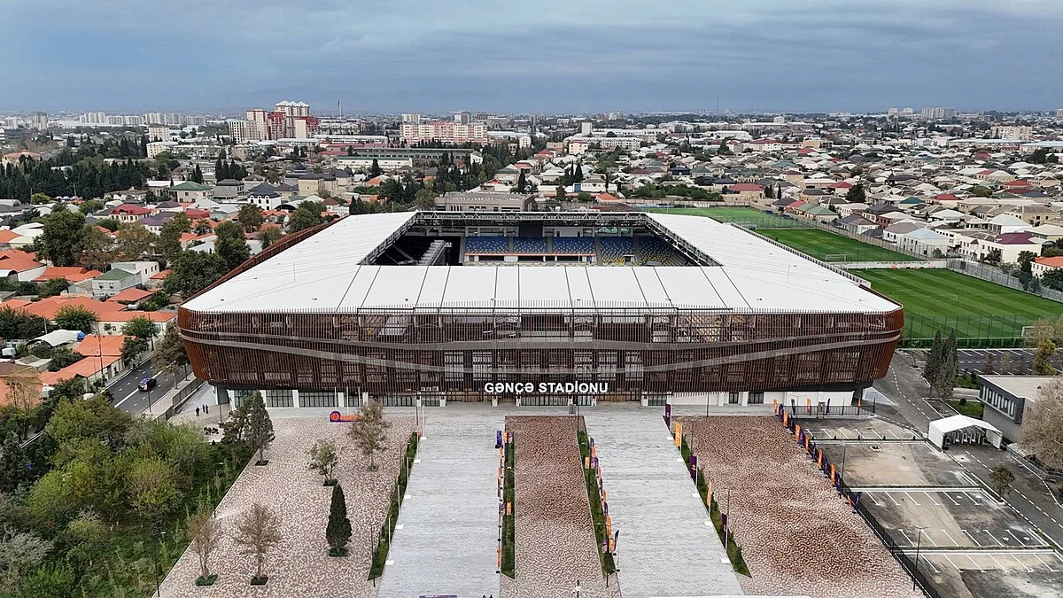 Das Stadion von Gəncə