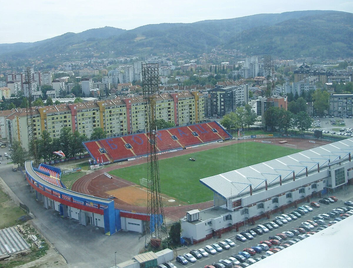 Das Stadtstadion von Banja Luka