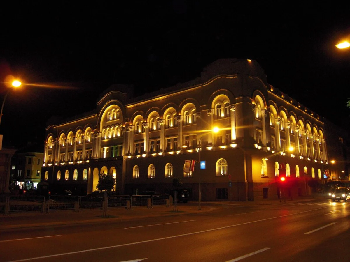 Das Stadtpalais von Banja Luka