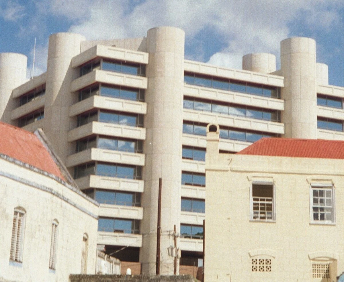 Die Zentralbank von Barbados in Bridgetown