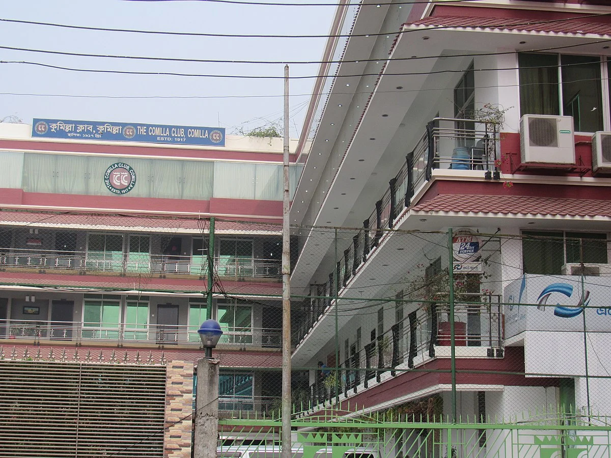 Das Comilla-Club-Gebäude in Kandirpar